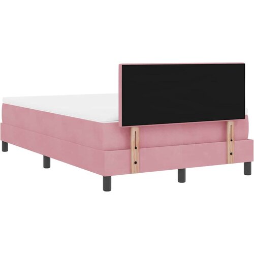  LED Box Spring Krevet Ružičasta 120 x 200 cm Bar&amp;scaron;un Slike