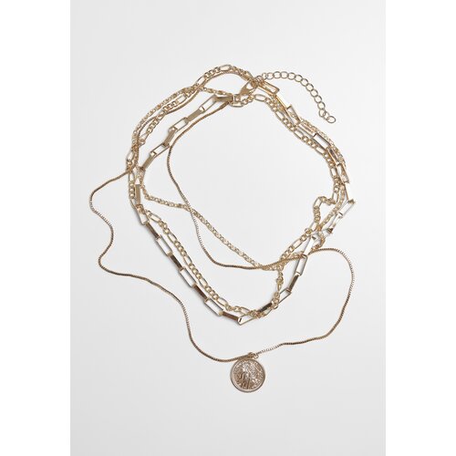 Urban Classics Accessoires Gold coin layering necklace Cijene