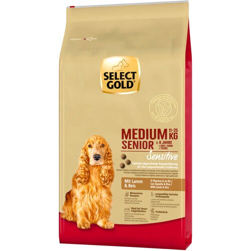 Select Gold Sensitive Senior Medium janjetina i riža 4 kg Cijene