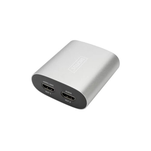 Digitus DS-45337 HDMI adapter srebrna, crna eARC, podržava HDMI Cijene