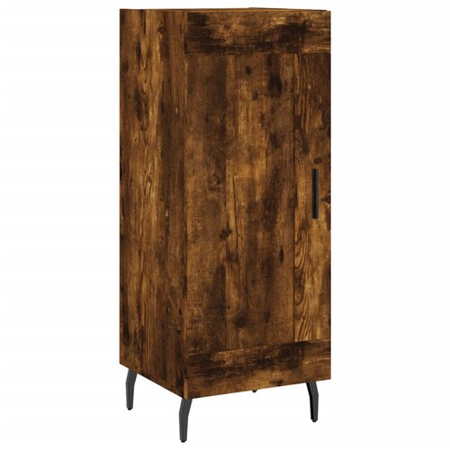 Maison Chic Komoda - Predalnik dimljeni hrast 34,5x34x90 cm inženirski les, (21718292) Slike