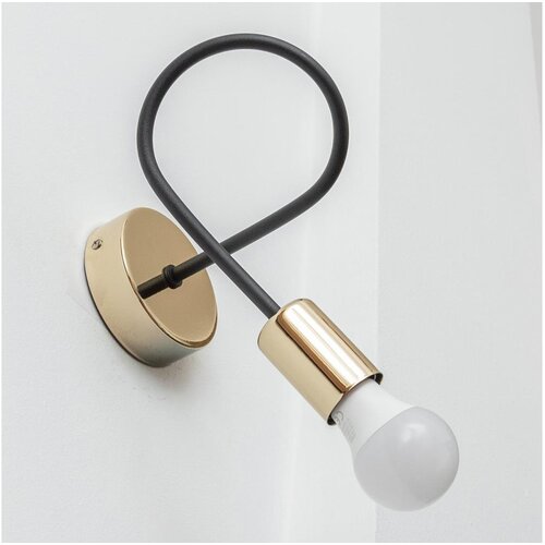  Zidna lampa OXFORD 1xE27/15W/230V zlatna/crna Cene