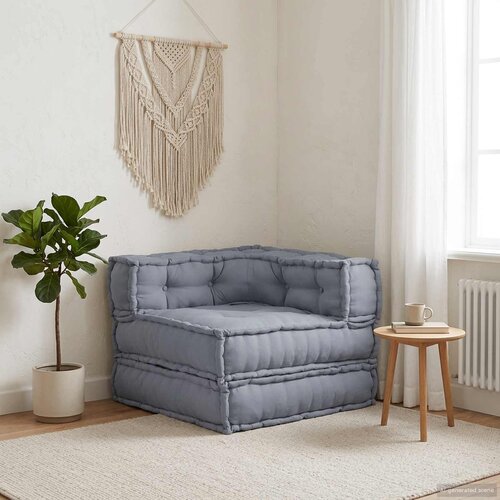  Modularna sofa Siva 70 x 70 x 56 cm Tkanina Slike