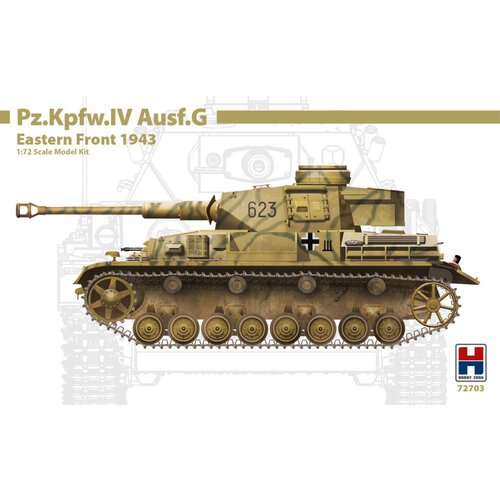 HOBBY2000 Pz.Kpfw.IV Ausf.G Esteren front 1943, (21287642) Cene