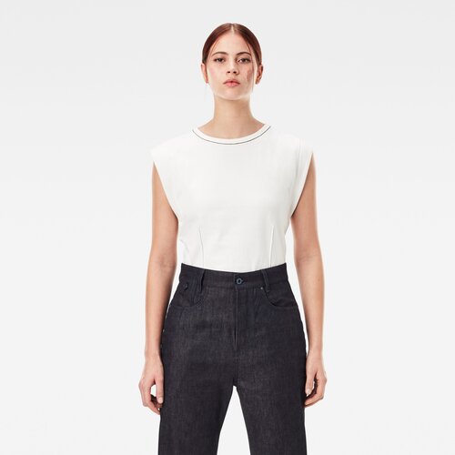 G-star Top - Waisted Top White Cene