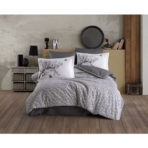 Lessentiel Maison komplet posteljina Arianna, 200x220 cm, 240x260 cm, Siva Cene
