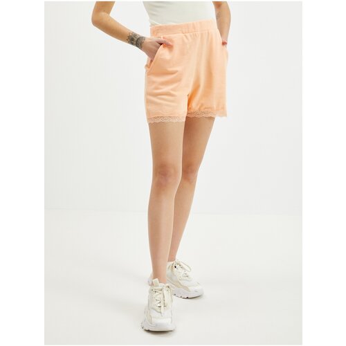 Orsay Orange Womens Tracksuit Shorts with Lace - Women Slike