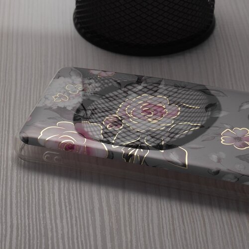 Techsuit Marble Series maska za Xiaomi 11T / 11T Pro Bloom of Ruth Gray Slike