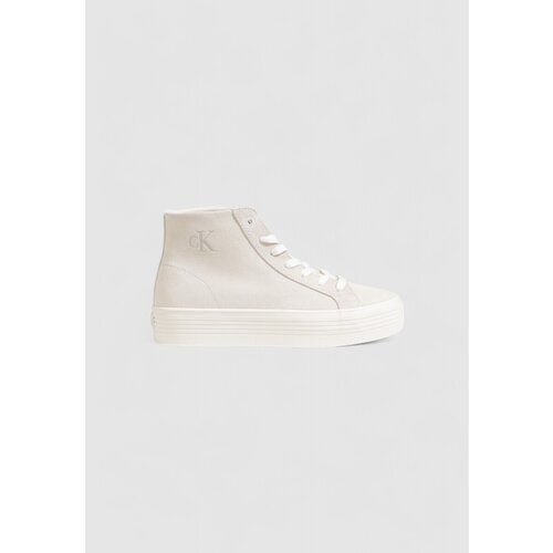 Calvin Klein Jeans Modne superge VULC FLATFORM LACEUP YW0YW01584 Bež Slike