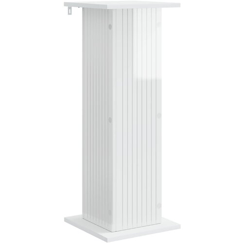  Stalak za biljke 2 pcs Bijela visokog sjaja 30,5 x 30 x 80,5 cm Slike