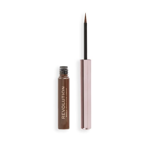 Revolution tekoče črtalo - Super Flick Liquid Eyeliner - Brown Cene