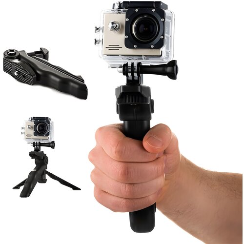  Držač s mini stativom za GoPro kamere SJCAM - Crna Cijene