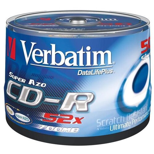  CD-R Verbatim 700 MB, 50/1 Cijene