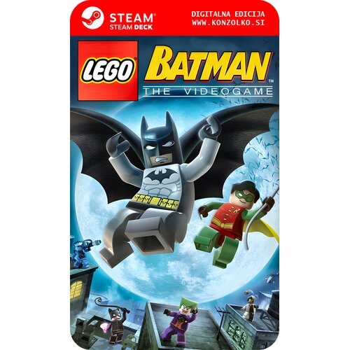 Lego Batman The Videogame - Steam koda brez &scaron;katlice (WINDOWS PC | STEAM DECK) Cene