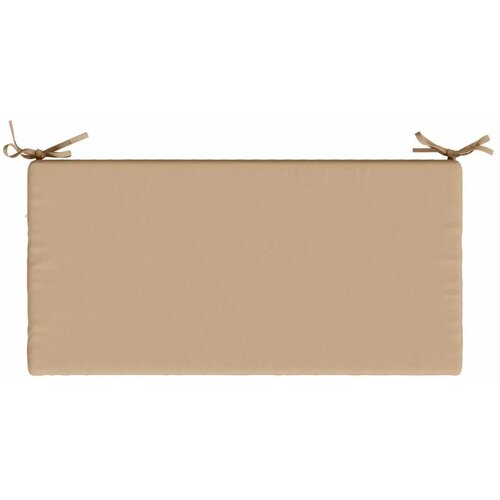  Jastučići za klupe - 2 dijela SOEST 2 kom. 100% poliester - Pijesak 80 x 40 x 5 cm Melange Slike
