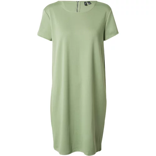 Vero_Moda Obleka 'ABBY' pastelno zelena
