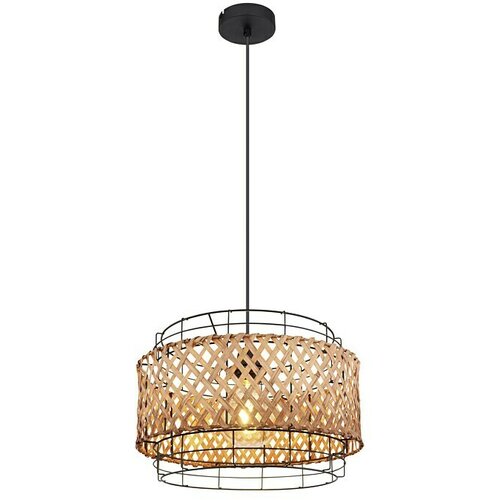 Globo Visilica Gina (40 W, D x &amp;Scaron; x V: 36,5 x 37 x 26 cm, Crna, E27, 1 Kom.) Slike