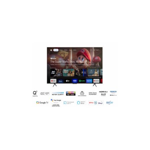 Tcl 65”C655 4K QLED TVMotion Clarity 120HZ Google TVHDMI 2.1; 2.1 ONKYO Dolby Atmos Cijene
