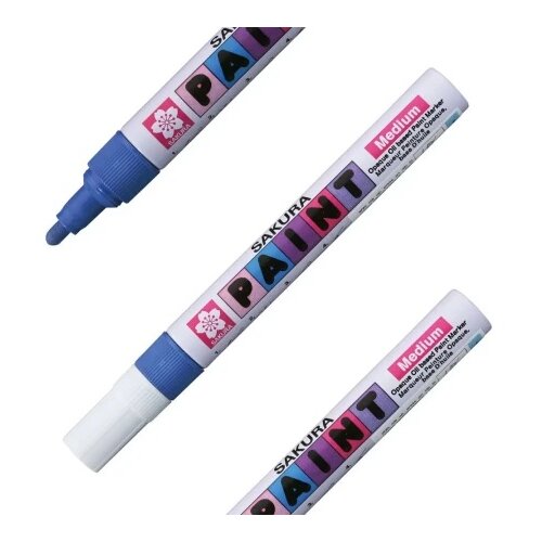 Royal Talens paint marker uljani marker medium cer.blue 2.0mm ( 672502 ) Slike