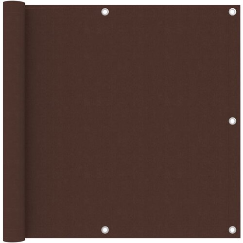 vidaXL Balkonsko platno rjavo 90x600 cm oksford blago, (20966732) Cene