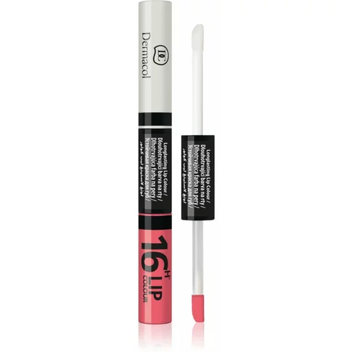 Dermacol 16H Lip Colour dolgoobstojna dvofazna barva in sijaj za ustnice odtenek č.26 4.8 g