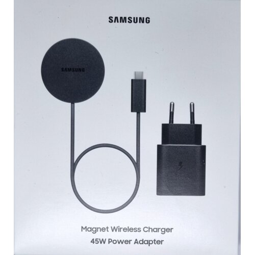 Samsung Magnet Wireless Charger 25W Qi2 sa adapterom 45W, tamnosivi (EP-P2900TBEGWW) Cene