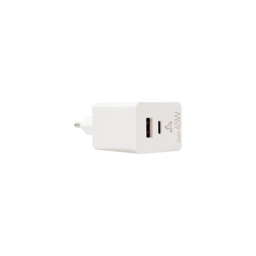 S Box SBOX USB KUĆNI PUNJAČ HC-45 / 2 ULAZA 45W GAN Slike