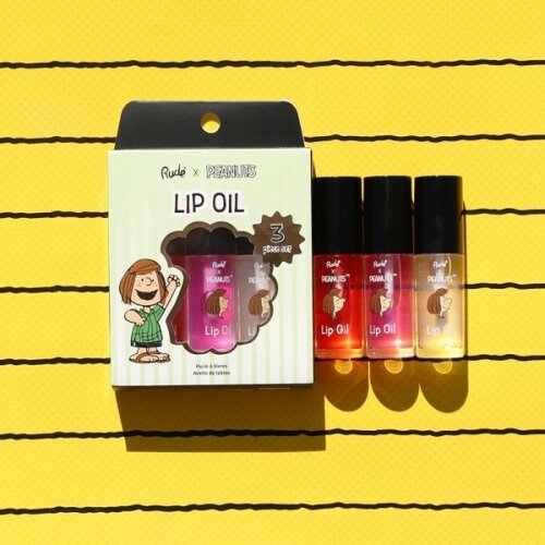 Rude Cosmetics ulje za usne Peanuts SET 3 kom 4 ml Cene