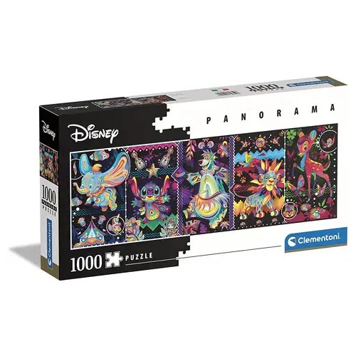 Clementoni Disney Vintage Pisana 1000-delna panoramska sestavljanka - Cene