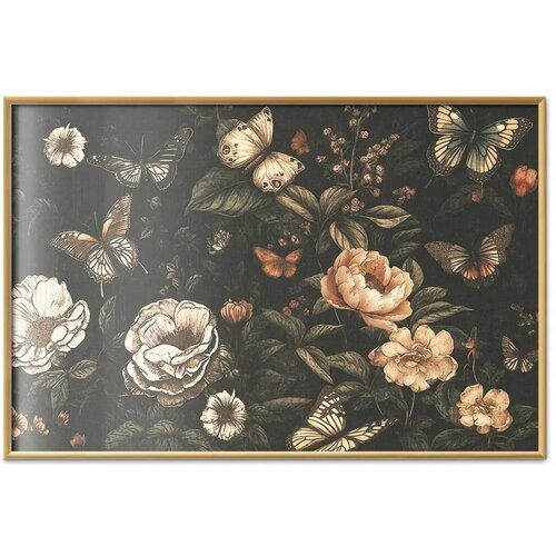  Plakat Rustic Garden 30x21 Zlatni okvir Cijene