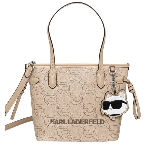 Karl Lagerfeld Torbe IKON MOO CC SM TOTE Bež Slike