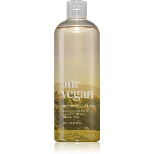 Ma:nyo Our Vegan Heartleaf Cica umirujući tonik za osjetljivu i nadraženu kožu lica 400 ml Slike