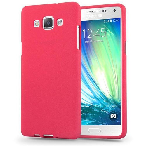 Cadorabo Ohi&amp;scaron;je, združljiv s Samsungom v Frost Red - Za&amp;scaron;čitni pokrov iz fleksibilnega silikona TPU, (20570609) Slike