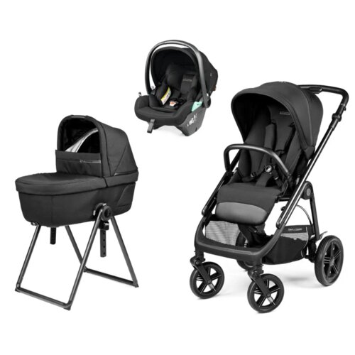 Peg-Perego 3u1 kolica Veloce TC Lounge (TOWN &amp;amp; COUNTRY), True Black Slike