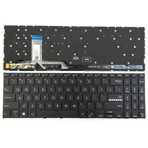 Tastatura za laptop Asus Vivobook X1502 X1502ZA X1503 X1503ZA X1504 X1504VA mali enter, backlight Cene