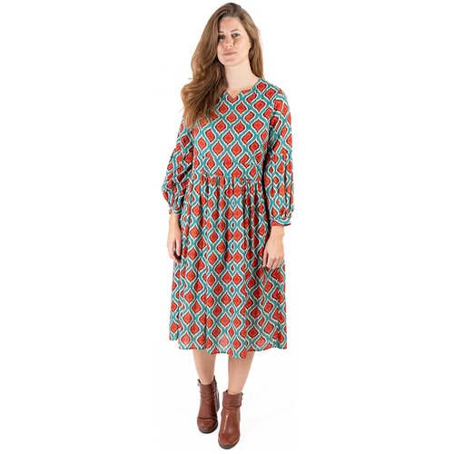 Isla Bonita By Sigris Dolge obleke Dolga Midi Obleka Rdeča Cene