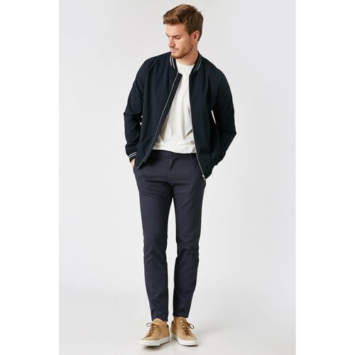 Koton Men&amp;#039;s Navy Blue Brad Jean Trousers Slike