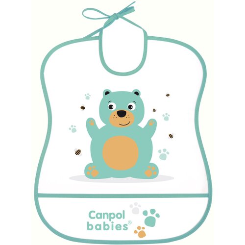 Canpol portikla za bebe meda 2/919 belo-tirkizna Slike