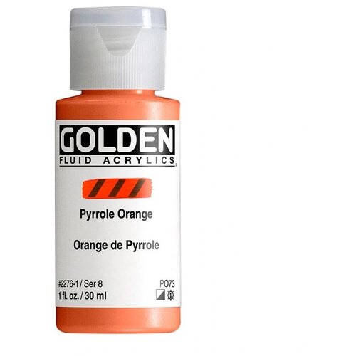  GOLDEN tečna akrilna boja 30 ml | 2276 pyrrole orange Cene