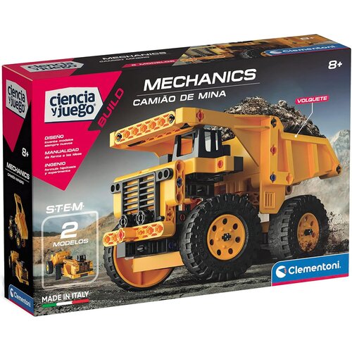 Clementoni Science &amp;amp;amp, Play: Mehanics komplet za sestavljanje rudarskega vozička - Slike