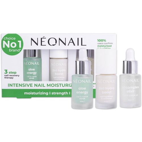 NeoNail Nail Care Set Intensive Nail Moisturizing set(za nohte in obnohtno kožo) Slike