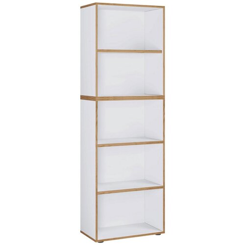 MID.YOU Pisarniški Regal Salia B60, Bela, Barva Hrasta Cene