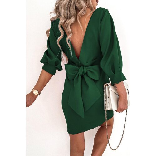 Fenzy Elegantna Mini Haljina Varsavia, Zelena Cijene