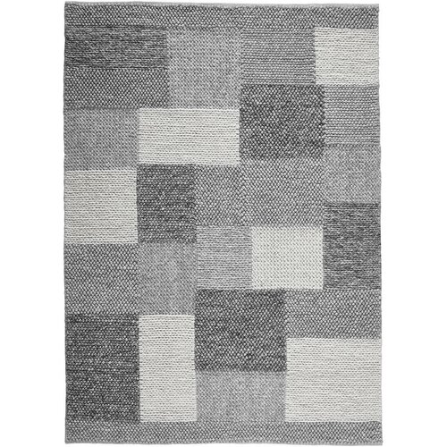 Linea Natura ročno tkana preproga nordic 160/230 cm tkano siva, temno siva Cene