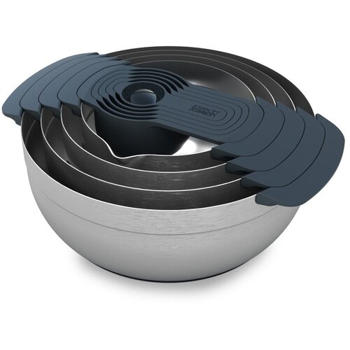 Joseph Joseph Zdjele u setu 9 kom u sjajno srebrnoj boji Nest 100 Collection &amp;ndash; Slike