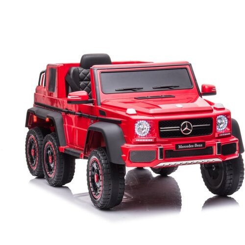  Licencirani auto na akumulator  Mercedes G63 6x6 - crveni Cijene
