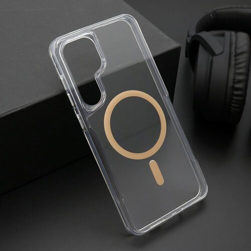  maska aura magsafe za samsung S721B galaxy S24 fe 5G/ zlatna Slike