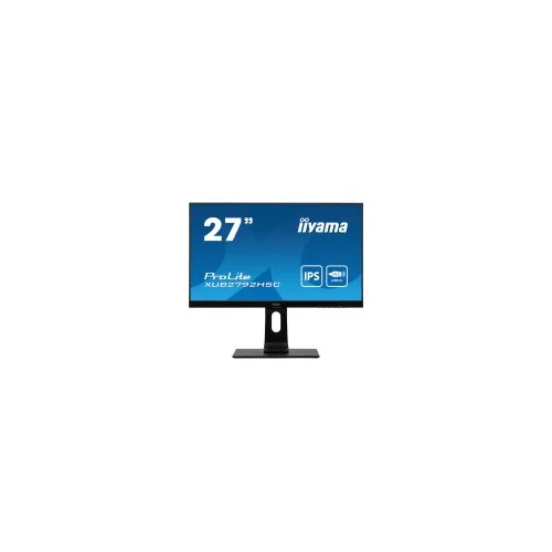 Iiyama ProLite XUB2792HSC-B1 – LED monitor27” 1920 x 1080 Full HD (1080p) @ 75 Hz IPS 250 cd/m² 1000:1 4 ms HDMI DisplayPort USB-C speakers black4948570117918