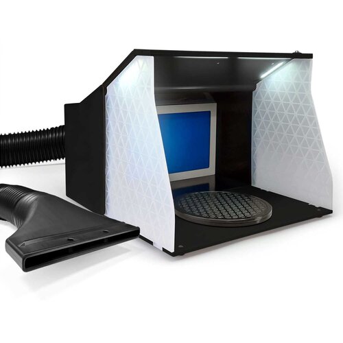 Green Stuff World Airbrush Spray Booth | Prenosiva Kabina za Airbrush sa Odsisom Slike