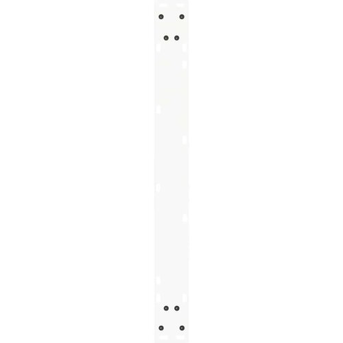  Noge blagovaonskog stola V-oblika 2 kom bijele 80x(72-73 3) cm Slike